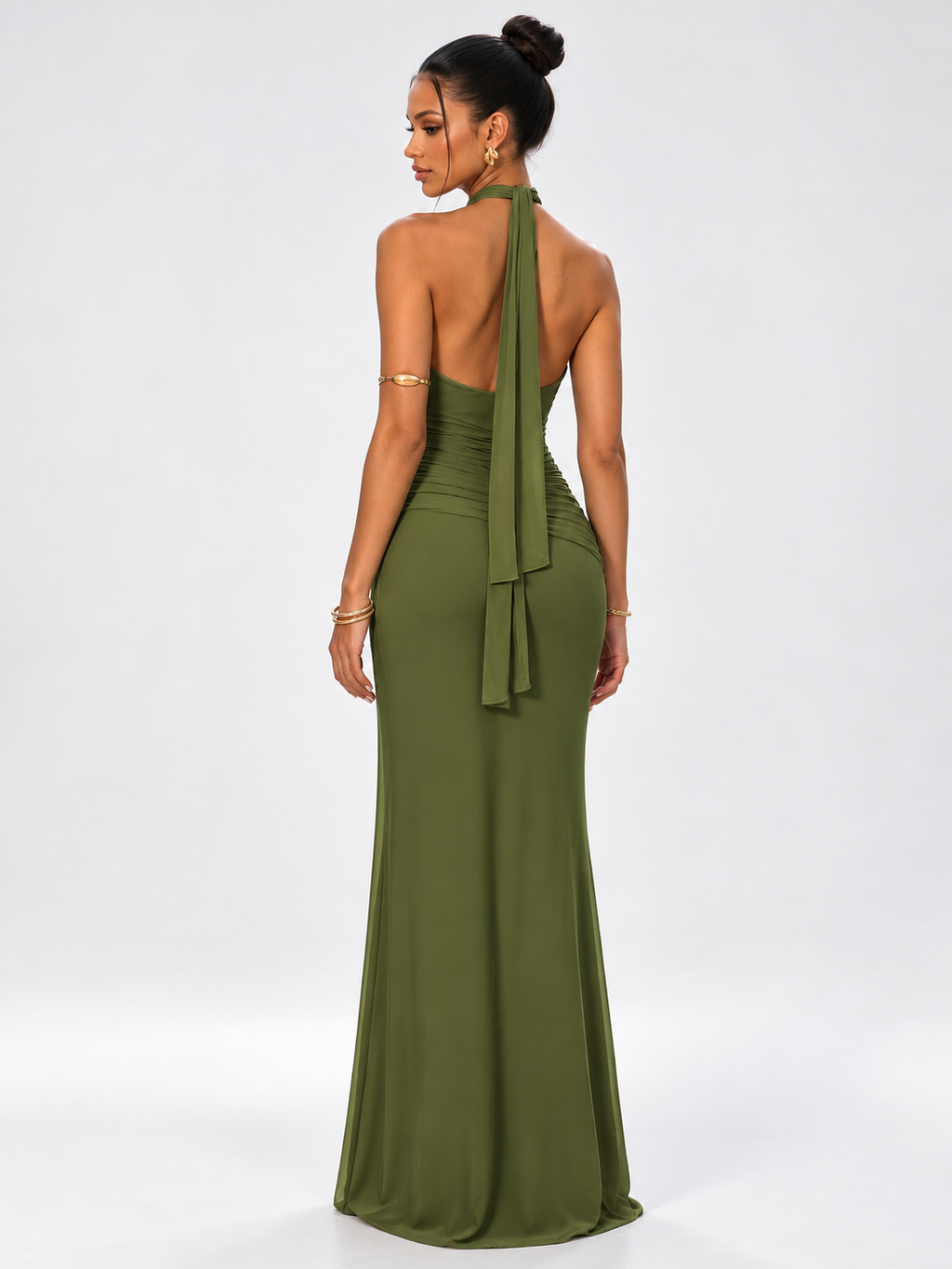 Soraya Draped Maxi Dress