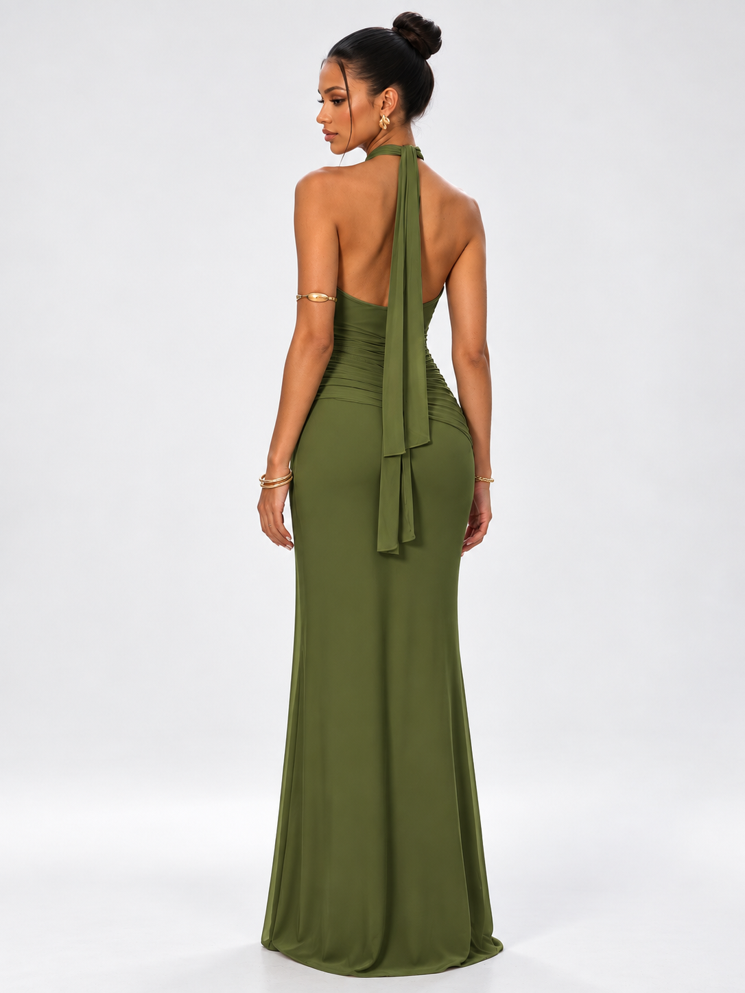 Soraya Draped Maxi Dress