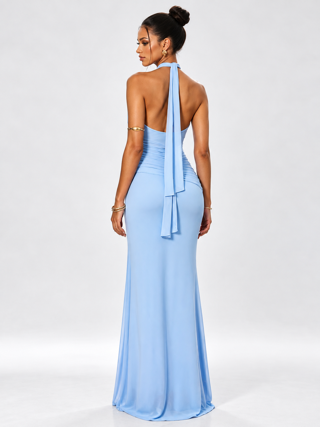 Soraya Draped Maxi Dress