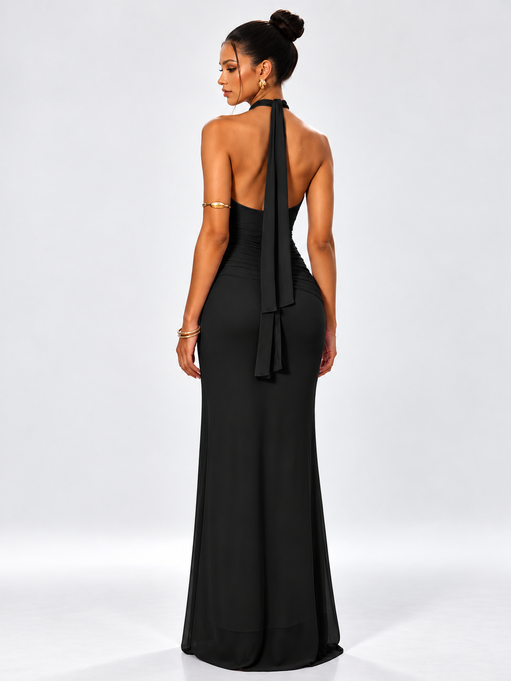 Soraya Draped Maxi Dress