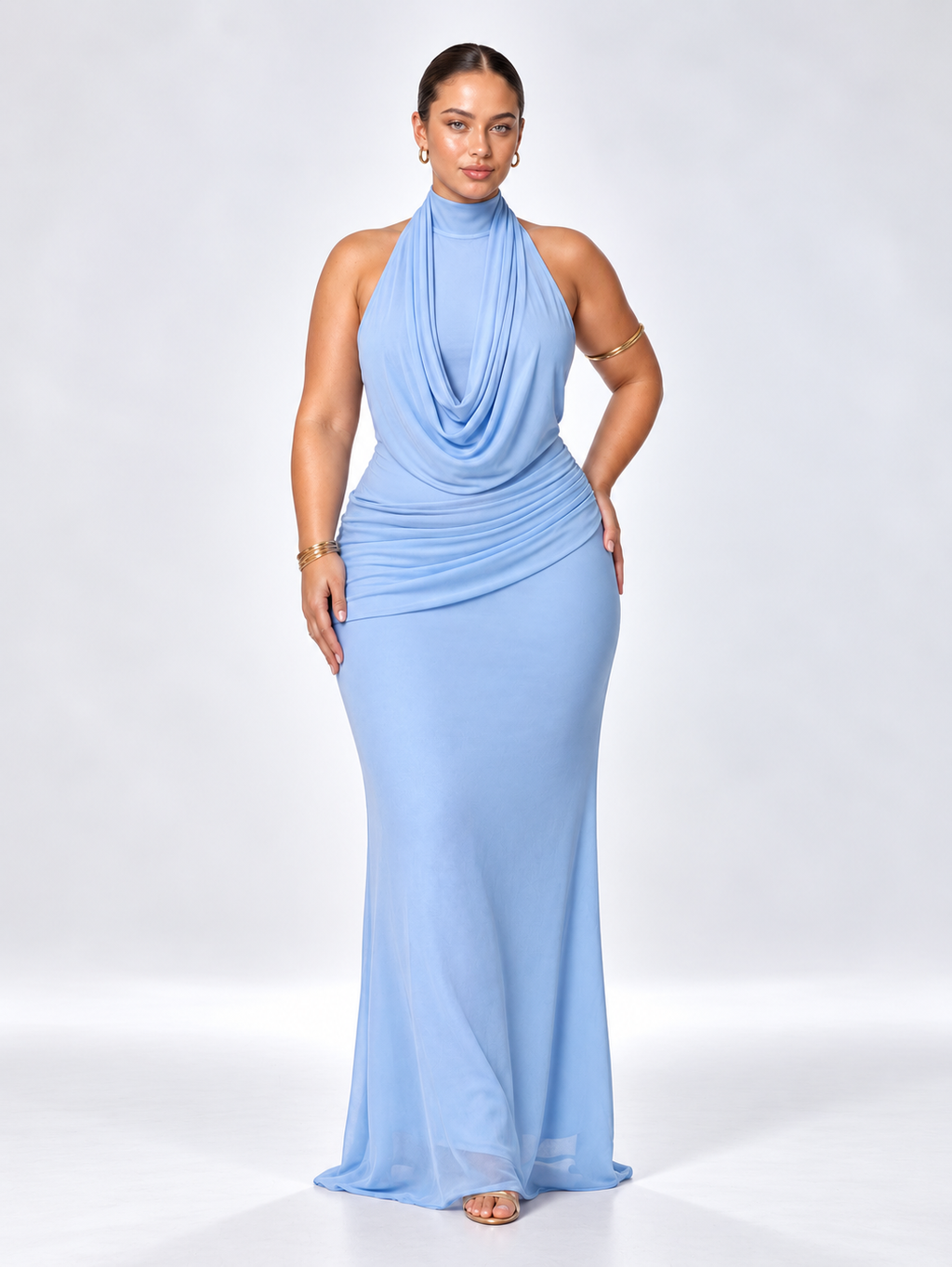 Soraya Draped Maxi Dress