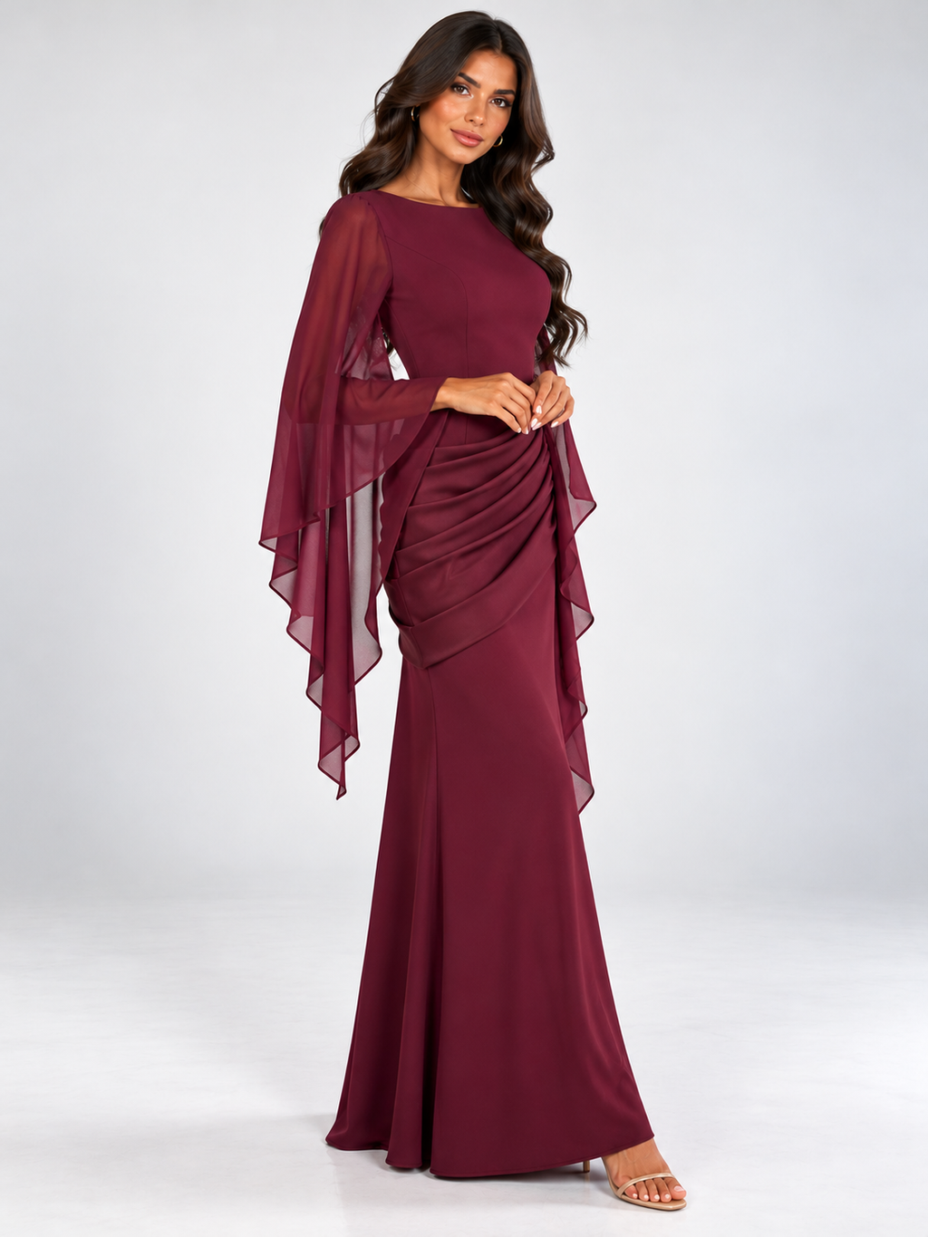 Sienna Waterfall Maxi Dress