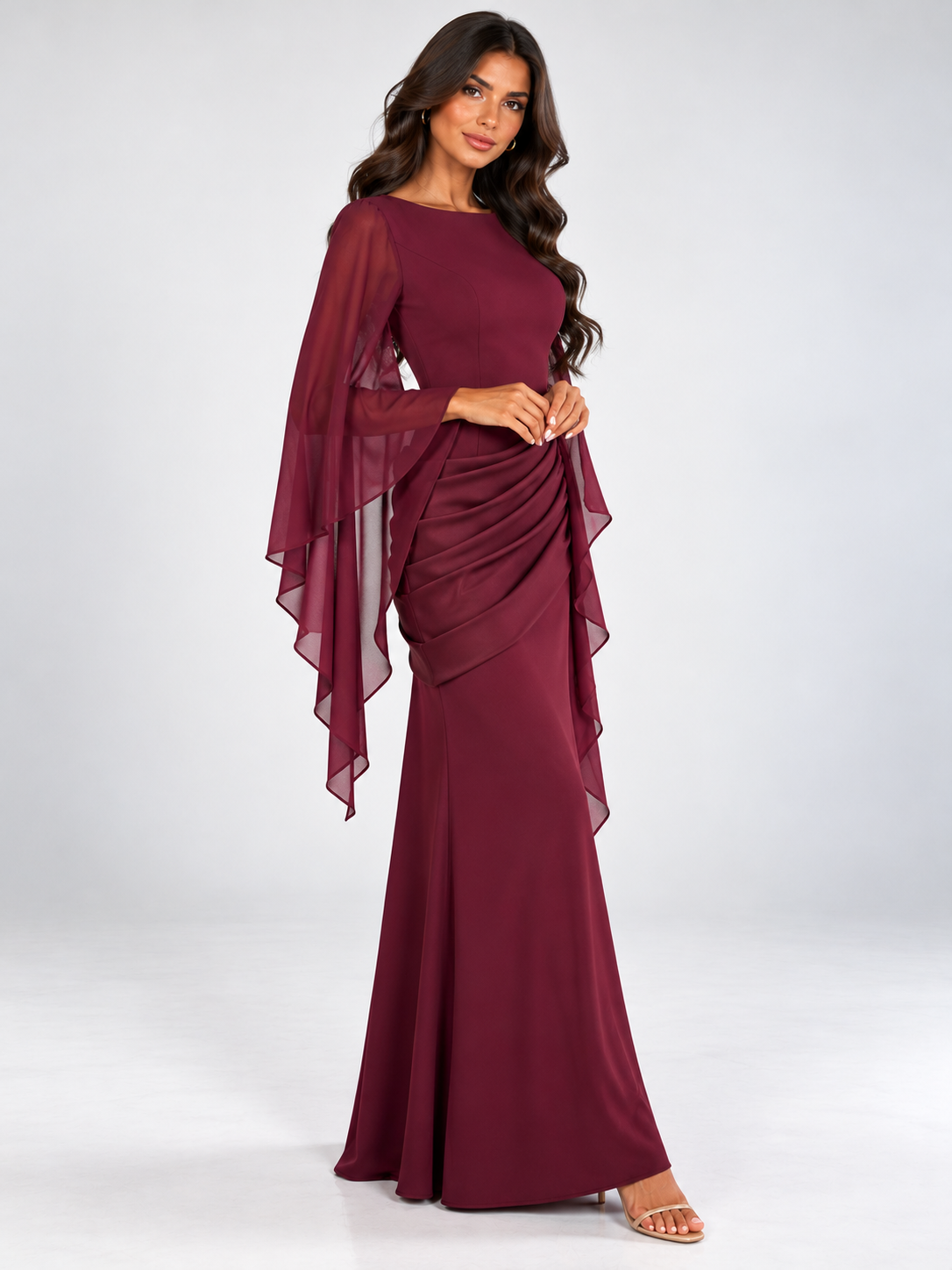 Sienna Waterfall Maxi Dress