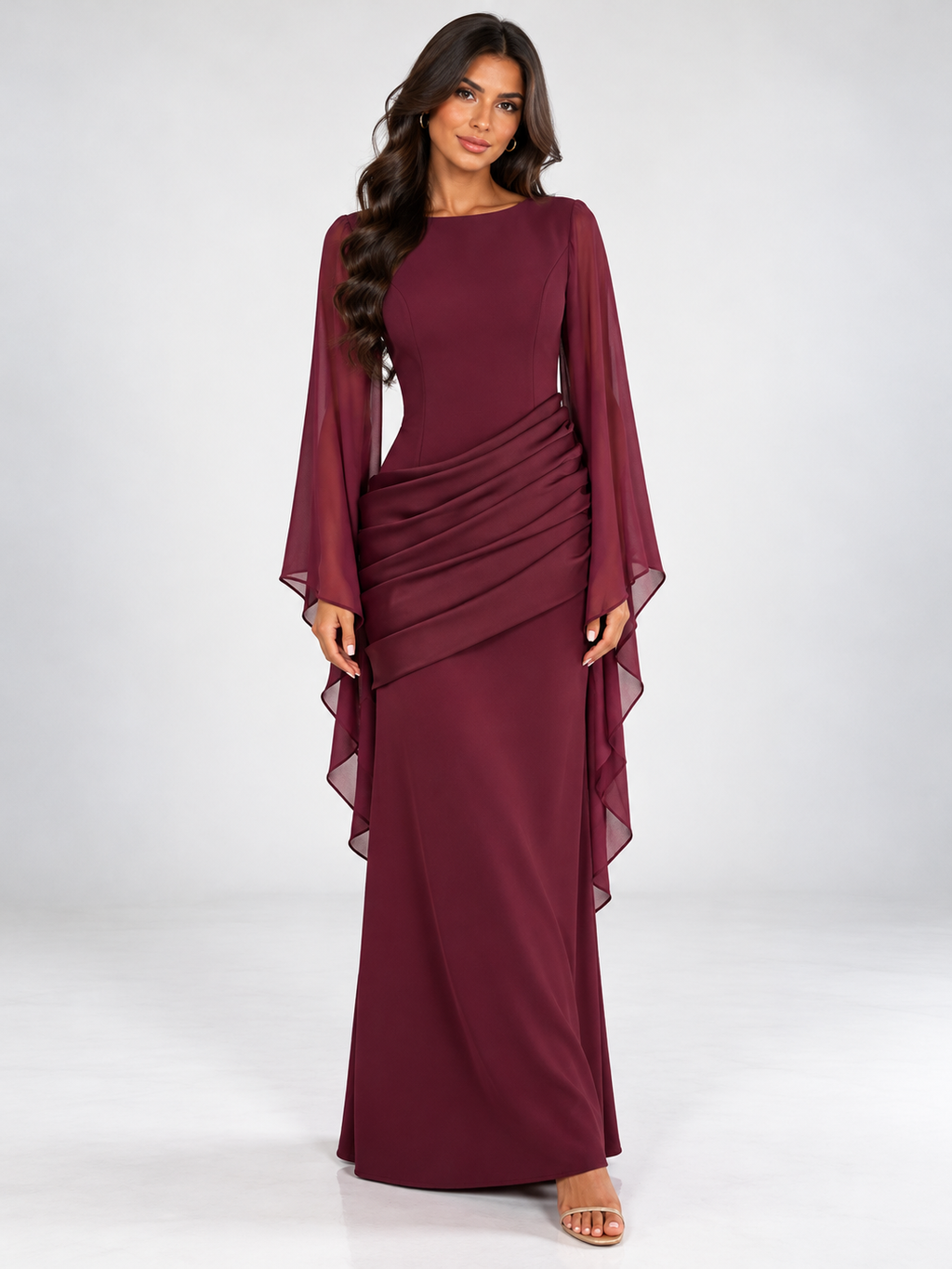 Sienna Waterfall Maxi Dress