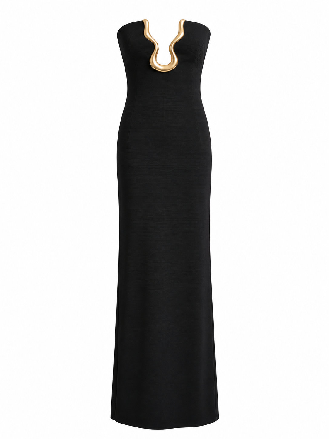 Soléa Sculptural Maxi Dress