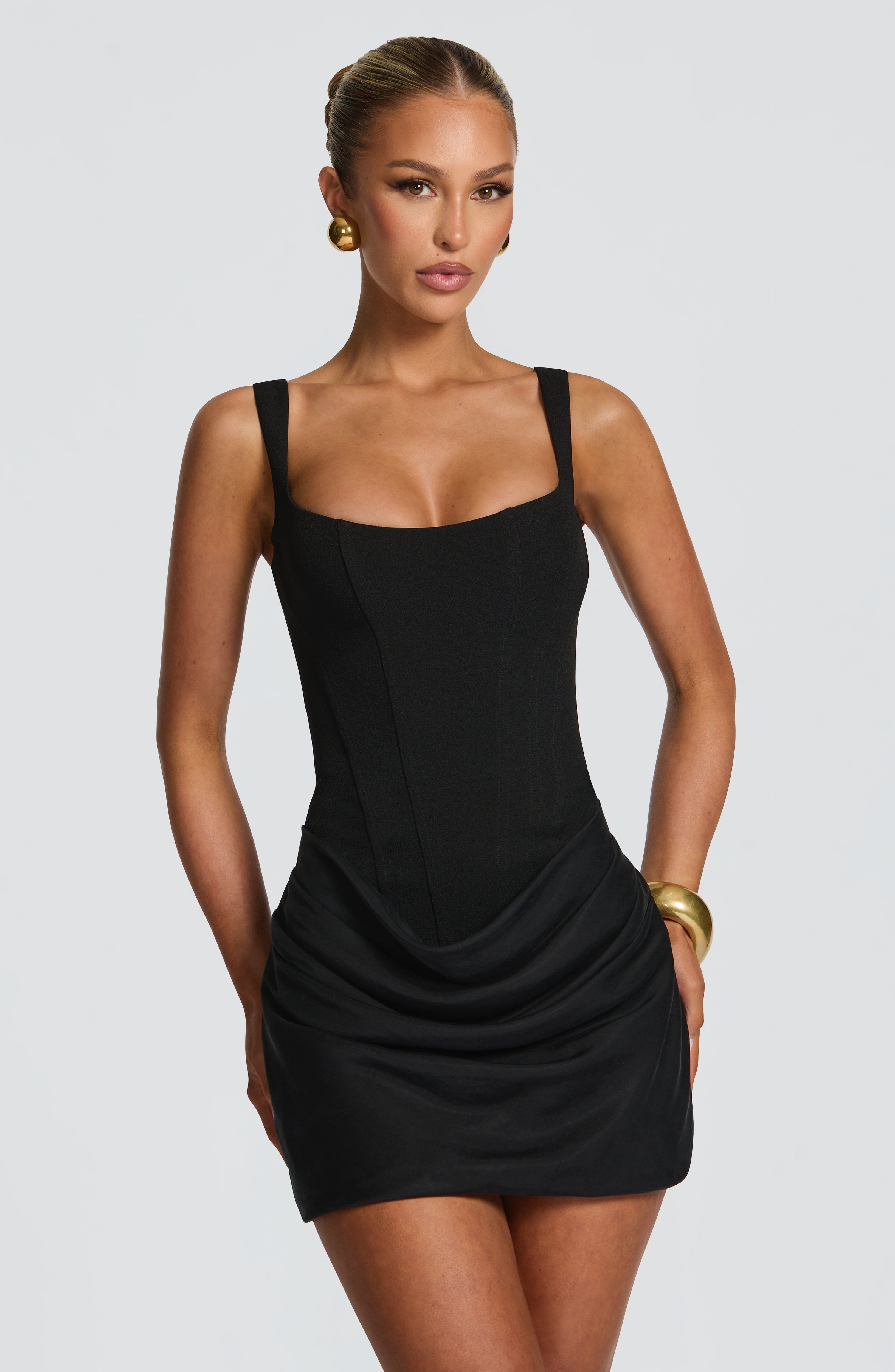 Luxe Curve Mini Dress