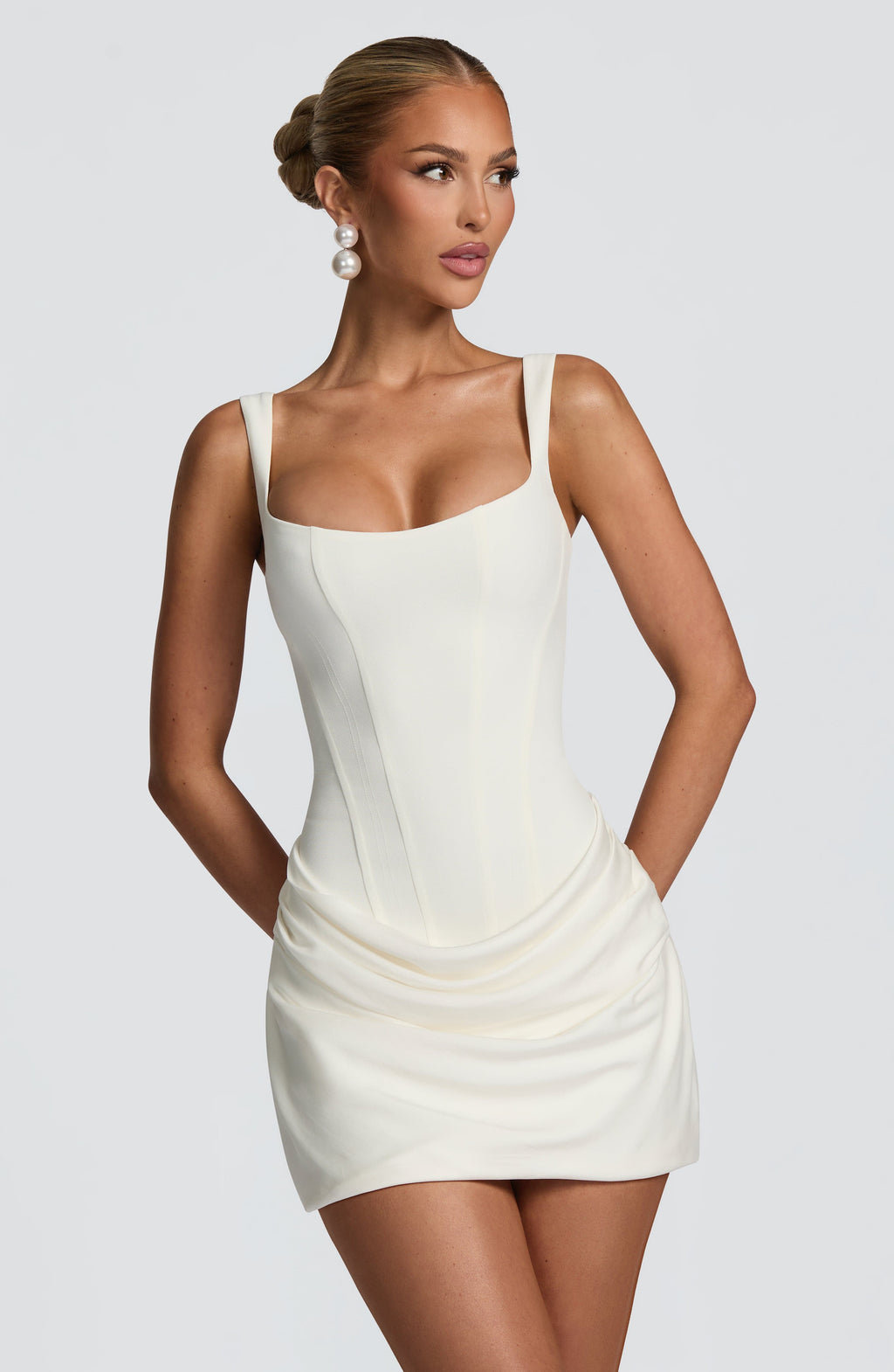 Luxe Curve Mini Dress