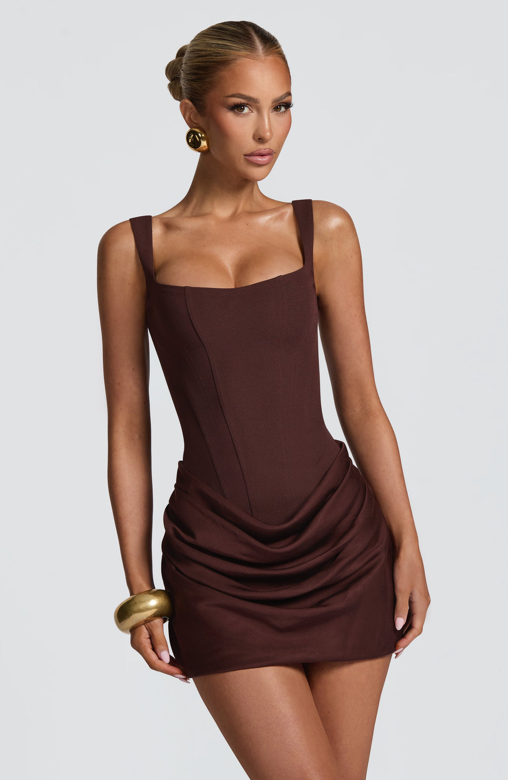 Luxe Curve Mini Dress