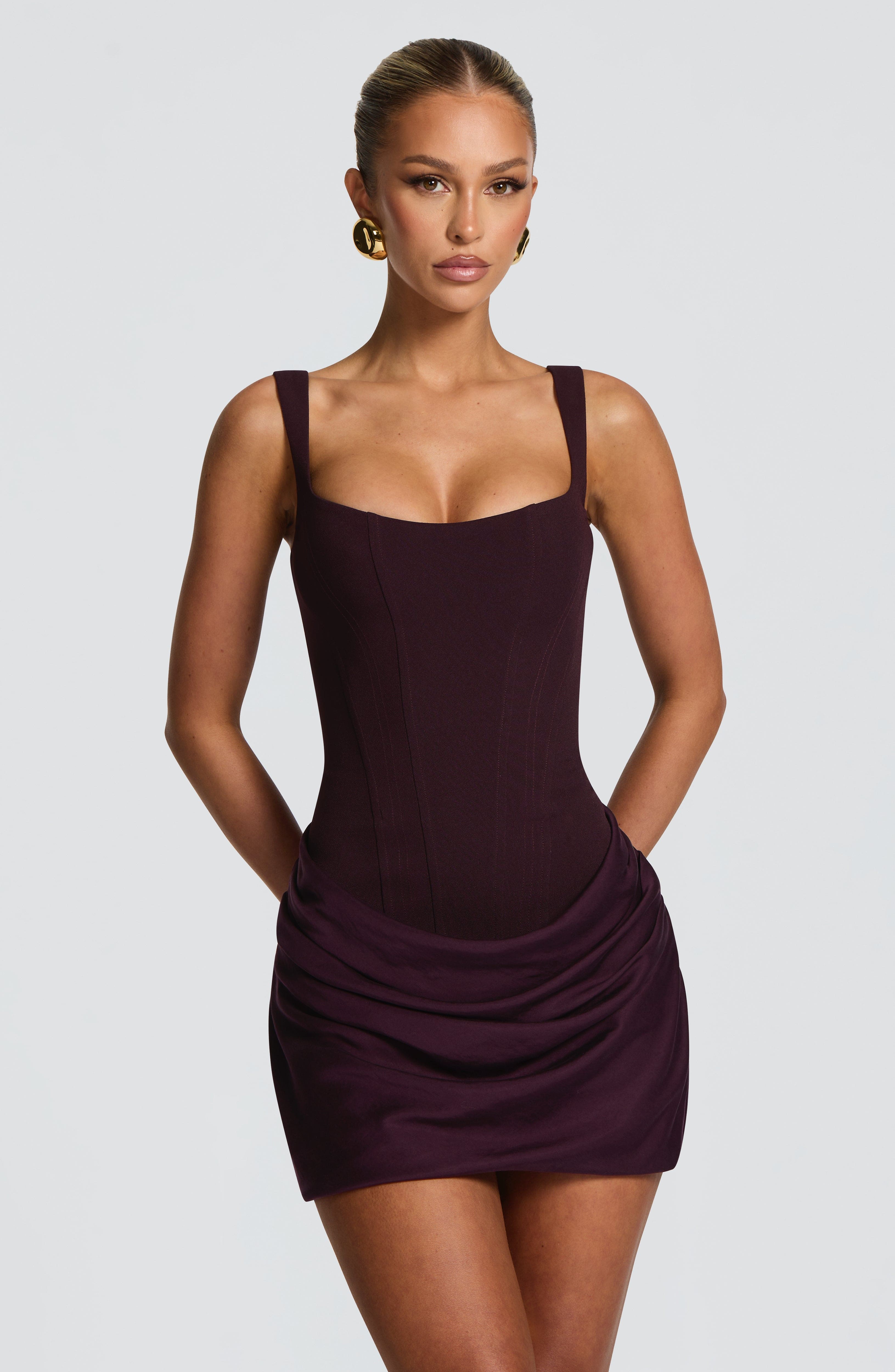 Luxe Curve Mini Dress