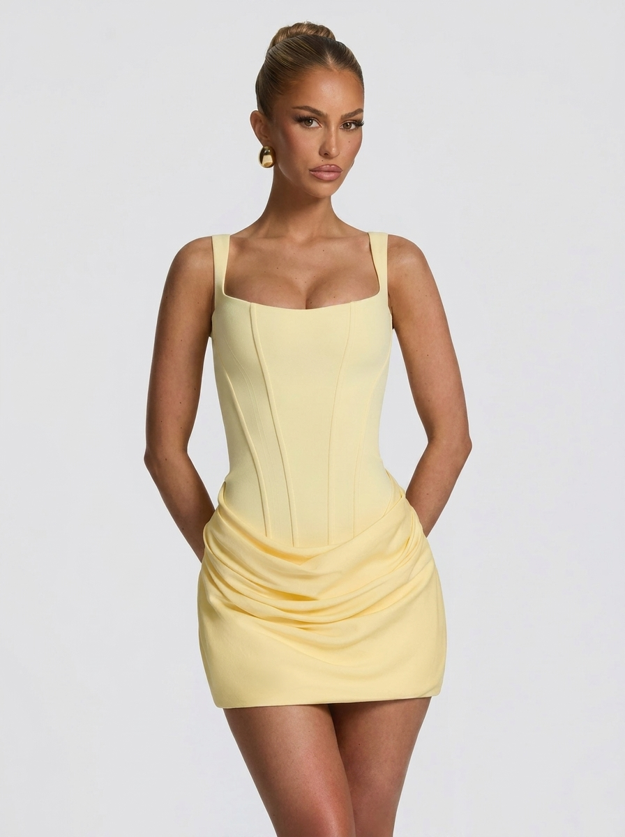 Luxe Curve Mini Dress